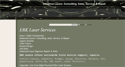 Desktop Screenshot of erklasers.com